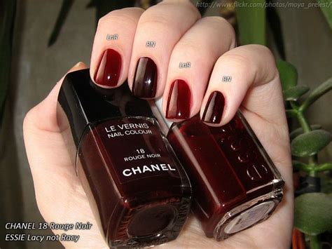 chanel nail styles|Chanel nail polish vs essie.